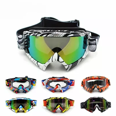 2021 Motocross Goggles Moto Bike ATV Motorcycle Glasses Dirt Bike Racing Goggles • $16.99