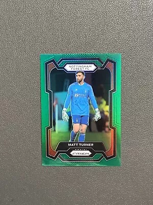 2023 Prizm EPL Soccer MATT TURNER Green /5! • $8.50