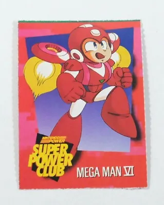 Nintendo Power Super Power Club Magazine Card #123 Mega Man VI • $12.44