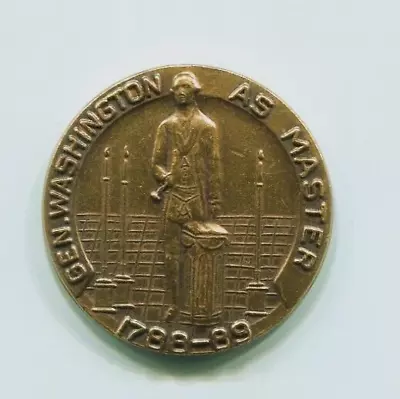 $12.75 • Buy Fantastic Dedication Washington Masonic Memorial, Alexandria, Va, 1932, Medal