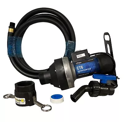 Flowserve 115 Volt CT6 Viton Pump With Hose Valve Spout And Bracket 2  QC • $655.75