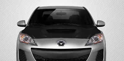 FOR 10-13 Mazda 3 Carbon Fiber M-Speed Hood 108683 TEMP 6 • $1021