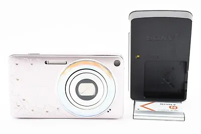 SONY Cyber Shot DSC-W350D Digital Camera Rhinestone Jewel Pink Battery Charger • $193.99