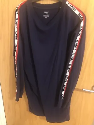 £12 • Buy Levi’s Long Sleeve T Shirt Dress
