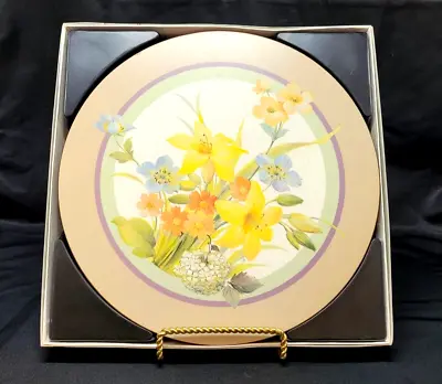 Vintage Pimpernel  Josette  Round Placemats - Box Of 6 - 25cm Diam • $27