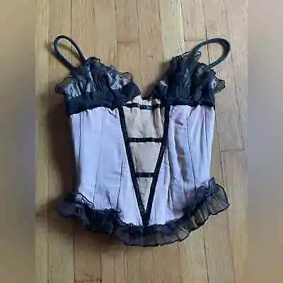 50s-60s Vintage Handmade Burlesque Costume Corset • $60