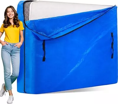 Queen Mattress Storage Bag For Moving With 8 HandlesHeavy Duty Mattress Carrier • $30