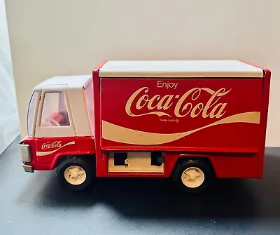 Vintage Buddy L Coca Cola 9” Delivery Truck- 1970's Toy - Made In Japan • $39