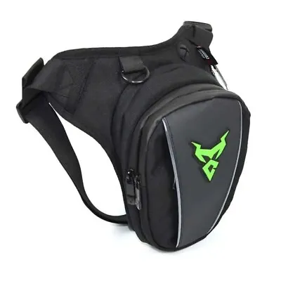 GREEN Motocentric Motorbike Leg Bag - Waist Bag Drop Bag • $22.49