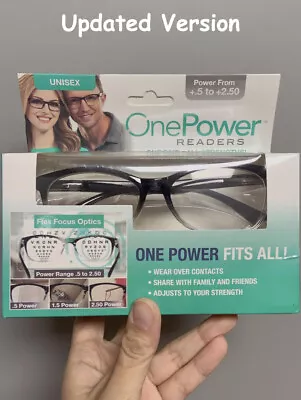 $9.35 • Buy One Power Auto Focus Presbyopi Reading Glasses Readers Adjustable 0.5-2.5 Unisex