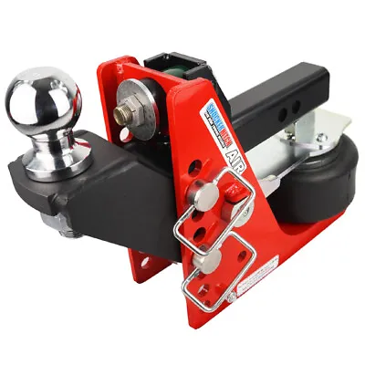 Shocker Air Receiver Hitch - Raised Ball Mount (+2  Rise / 2  Drop) • $709.99