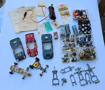 Vintage Slot Car Parts Lot • $50