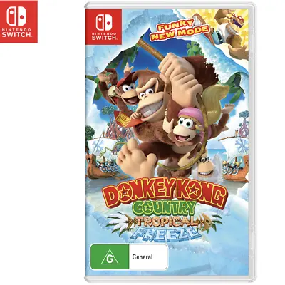 $70.99 • Buy Donkey Kong Country Tropical Freeze Switch Game NEW