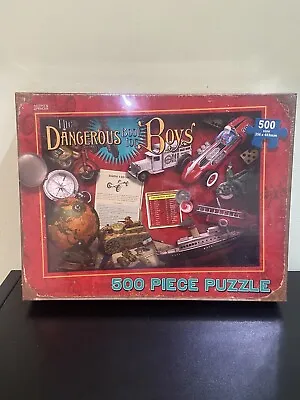 The Dangerous Book For Boys 500 Piece Marks And Spencer Jigsaw Puzzle SEALED • £5.50