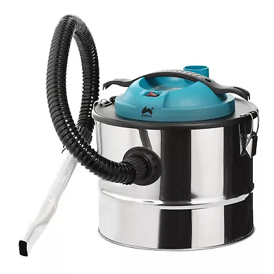 £48.99 • Buy HT690 15L Outdoor BBQ Fire Wood Burner Coal Ash Debris Collector Vacuum Cleaner