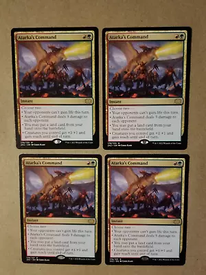 MTG Magic Double Masters 2022 Modern X4 Atarka's Command (NM/MINT) • $7.49