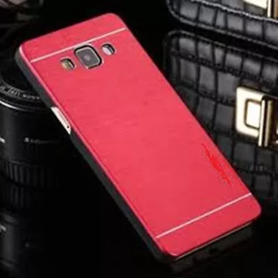 MOTOMO Aluminum Brushed Metal Phone Case For Samsung Galaxy J3 Red • $6