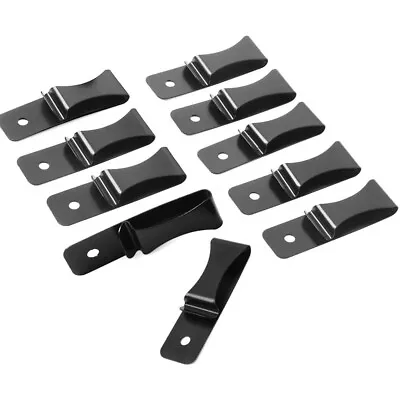 Upgrade Version 10 Pack Metal Spring Belt Holster Sheath Clip For Kydex • $7.99