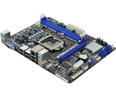 ASRock H61M-VS Motherboard MATX DDR3 LGA 1155 VGA USB2.0 Intel H61 Au Stock • $35