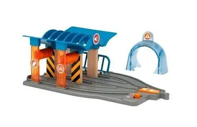 BRIO Smart Tech Sound Train Service Station Automated Extra For Wooden Railway • £39.45