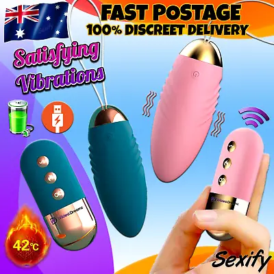 Panties Vibrator Vibrating Remote Control Wireless Wearable Bullet Clit Sex Toy • $29.95