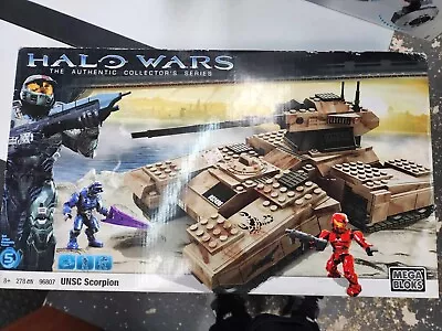 Mega Bloks Halo Wars UNSC Scorpion Tank 96807 New In Box SEALED Rare Set NIB • $314.58