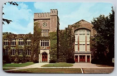 Muncie Indiana~Library & Assembly Hall @ Ball State Teachers College~Vintage PC • $3.70