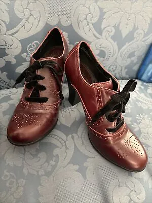 BOC Born Concept Shoes Womens 7.5 Pump Block Heels Leather • $9.99
