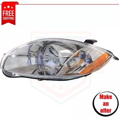 New Headlight Halogen Clear Lens Left Side CAPA For 06-07 Mitsubishi Eclipse • $330.99