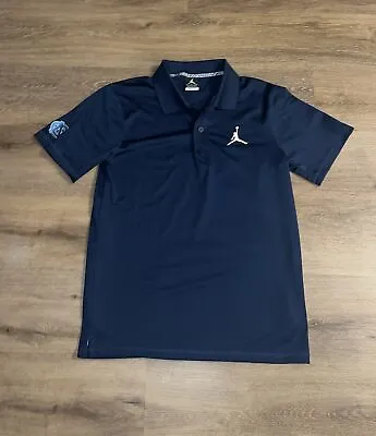 Jordan Air Jumpman Dri-Fit Mens Polo Shirt  Blue UNC  Tar Heels Size Small • $18