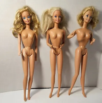 Barbies 80s Dolls Lot 2 For Parts Repairs OOAK Mattel Junk Vintage TLC  • $7