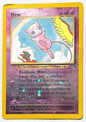 Pokémon TCG Mew Southern Islands 1 Reverse Holo Promo Promo • $65