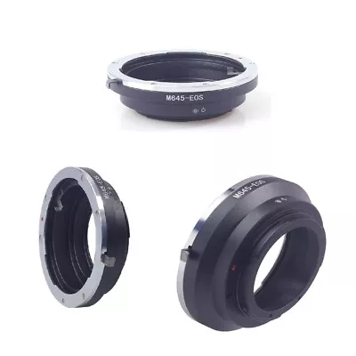 M645-EOS Adapter Ring For Mamiya 645 M645 Mount Lens To For Canon EOS EF EF-S • £27.59