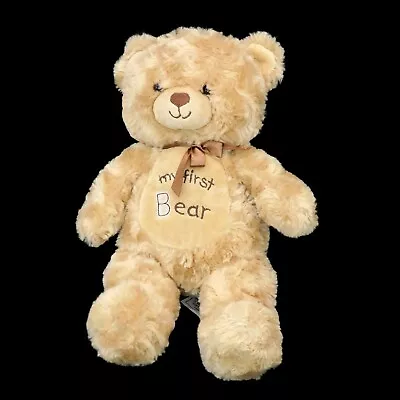 Okie Dokie My First Bear Baby Honey Swirl Soft Lovey 13  Stuffed Plush • $19.95