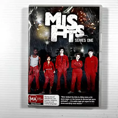 Misfits Season 1 DVD Region 4 VGC  • $6.50