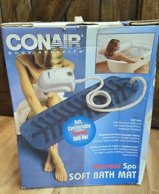 Conair Thermal Spa MBTS2 Full Body Massage Action Soft Bath Mat NEW OPEN BOX  • $49.99