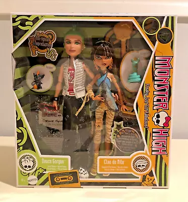 2024 Mattel Monster High Deuce Gorgon & Cleo De Nile Creeproduction Doll 2 Pack • $99.95