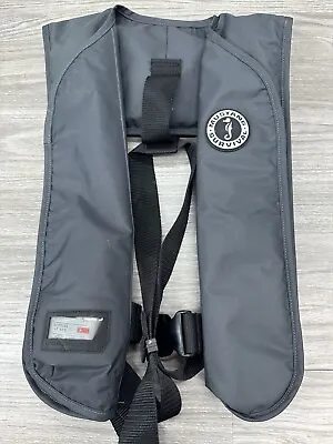 Mustang MIT 100 Admiral Gray Manual Inflatable PFD Life Vest - U.S.C.G Certified • $99.99