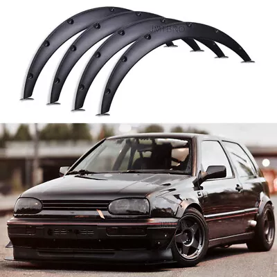 Fender Flares Extra Wide Body Kit Wheel Arches For  VW Golf MK7 MK6 MK5 MK3 GTI • $69.19