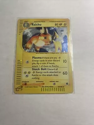 Pokémon TCG Raichu Expedition Base Set 61/165 Regular Rare • $11.50