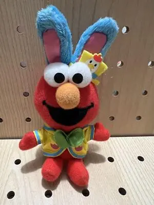 UFJ Sesame Street Elmo Mascot Plush Doll Toy Collection Used Japan • $67