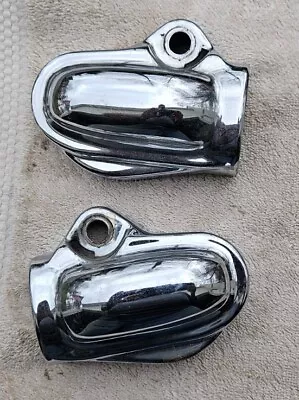 Harley V Rod Vrsc Vrsca Vrscb Vrscd Chrome Rear Axle Nut Covers 45621-02 • $30