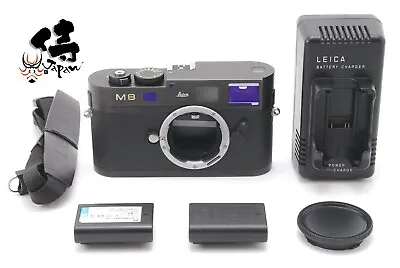 Leica M8 Digital Camera Black Body Shutter Counter #18016 *please Read The Issue • $2150