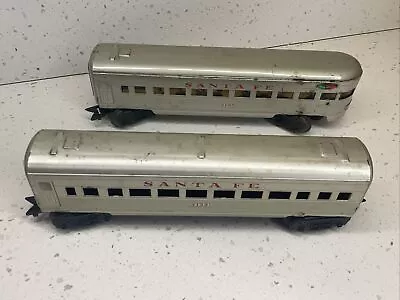 Marx # 3152 Santa Fe Coach Passenger Car & # 3197 Observation • $79.99