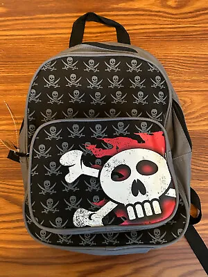 Pirate Skull Backpack Crossbones • $12.99