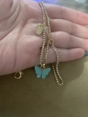 $19 • Buy New 16  Zara  CollarParty Holidaly Jewelry Zara Rhinestone Necklace