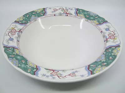 Mikasa Villa Medici Provincial Round Vegetable Bowl 10.5  Oriental Blue CV900 • $38.85