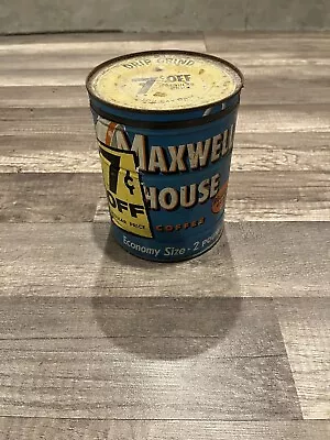 Vintage Maxwell House Coffee Can • $35