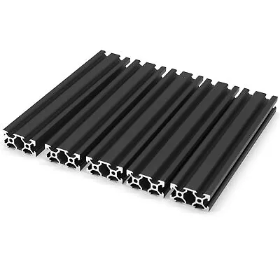 5PCS 2040 V Slot Aluminum Extrusion European Standard Linear Rail Guide - 1220mm • $103.99