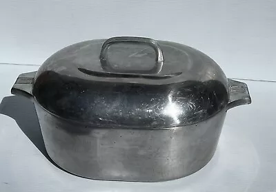 VTG 4265 Wagner Ware Sidney -O- Magnalite 8 Quart Roaster Dutch Oven With Lid • $137